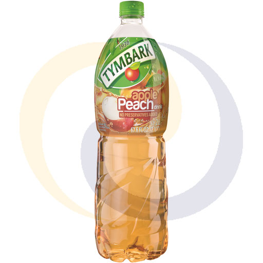 Аспетический напиток яблоко персик 2.0л/6шт E Tymbark