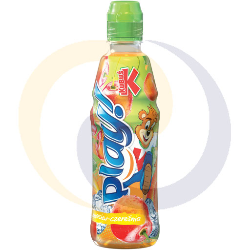 Kubuś Play drank maracuja-kers-limoen 0,4l