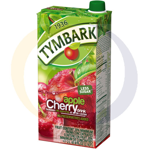 Напиток яблочно-вишневый 2л E Tymbark