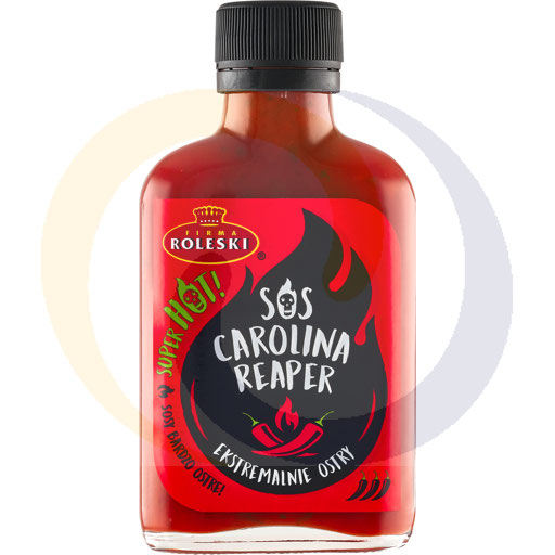 Roleski Carolina Reaper saus – extreem pittig 110g