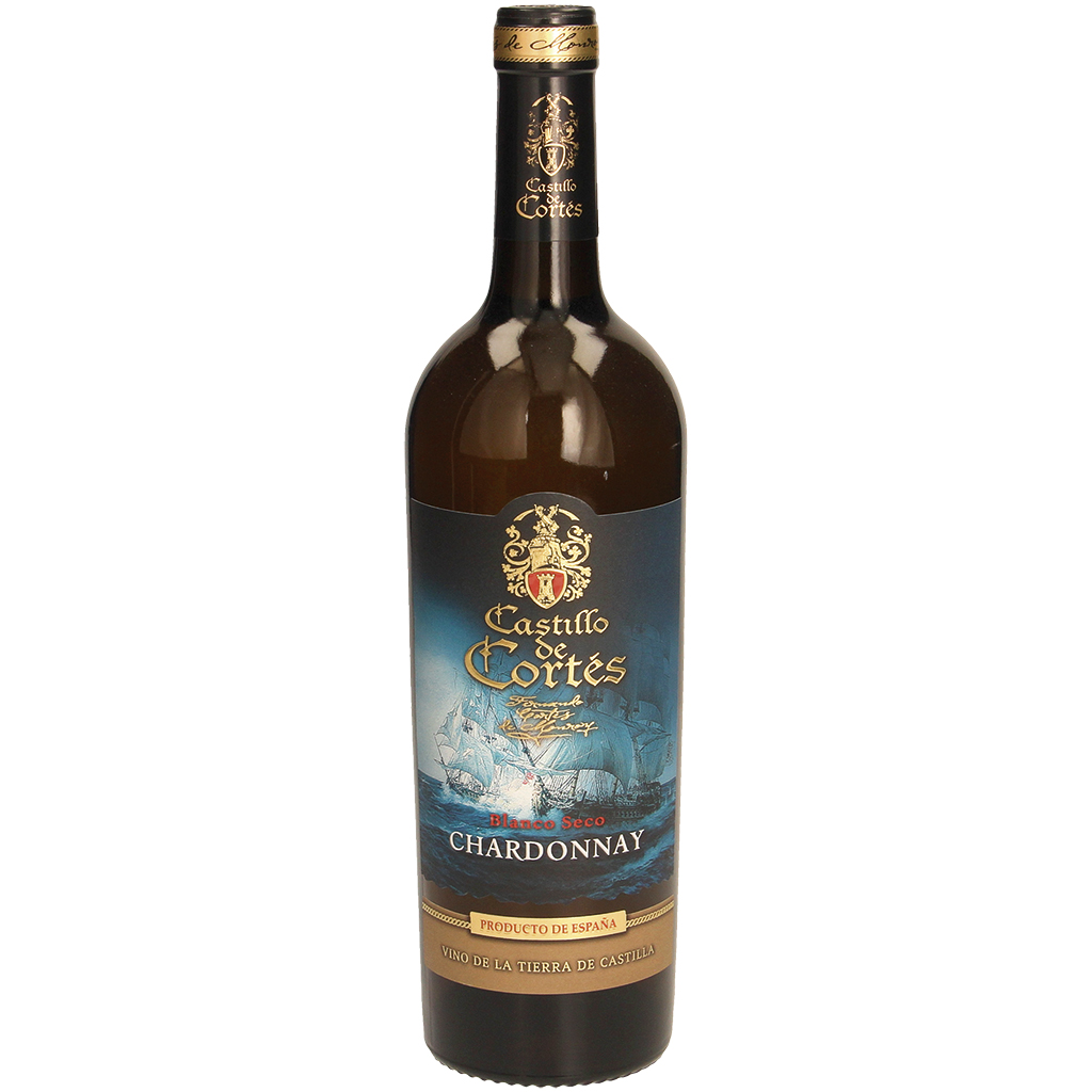 "Castillo de Cortes Chardonnay blanco seco" Испанское белое