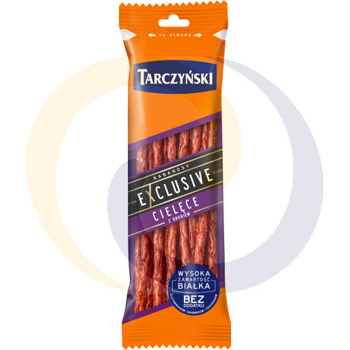 Tarczyński Kabanosy Exclusive kalfsvlees met gevogelte 90g