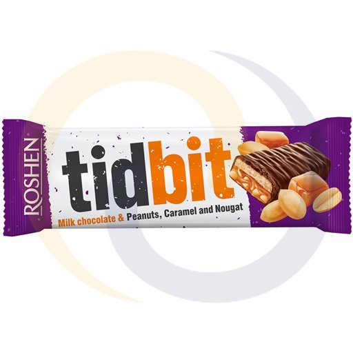Карамель Tidbit с арахисом 50г / 24шт Roshen