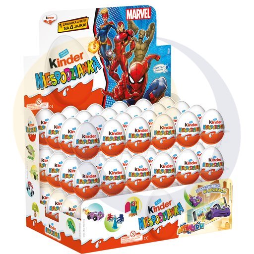 Детский сюрприз Уни Marvel 20г / 72шт Ферреро