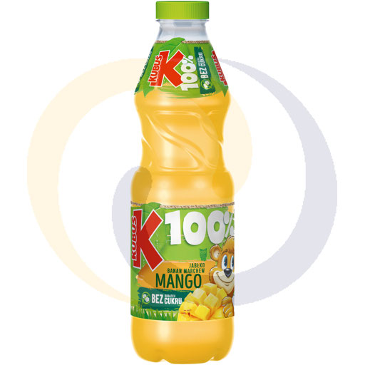Сок Kubuś 100% банан-маракуйя-манго-яблоко асепт 0.85л / 6шт E Maspex