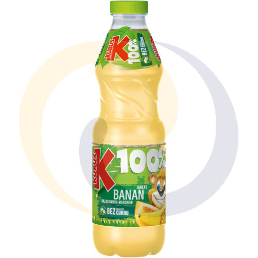 Kubuś 100% sap banaan-appel-perzik 0,85l