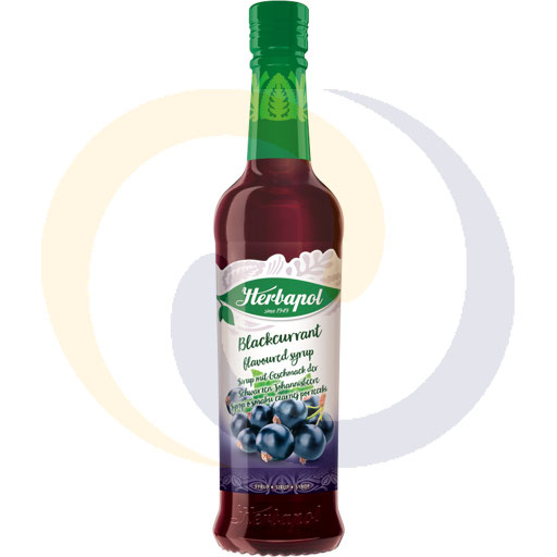 Fruitstroop Spiż. Zwarte Bessen 420ml/8st E Herbapol