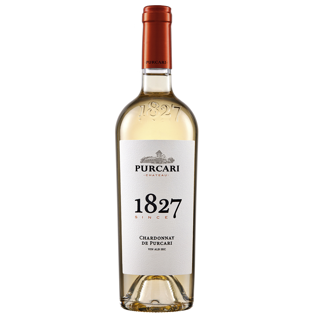 "CHARDONNAY DE PURCARI" Droge witte wijn uit Moldavië, 12,5%