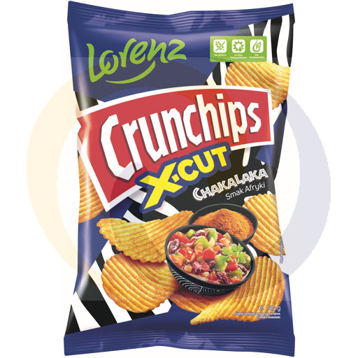 Lorenz Crunchips X-Cut chakalaka 140g