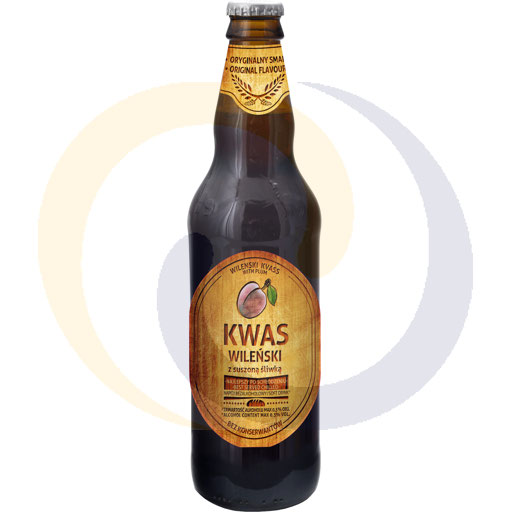 Drink Vilnius kvass pruimen.szk 0,5l / 8 Polbioeco
