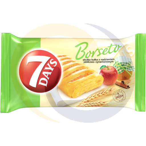 7Days Borseto zoet broodje met appel-kaneelvulling 80g