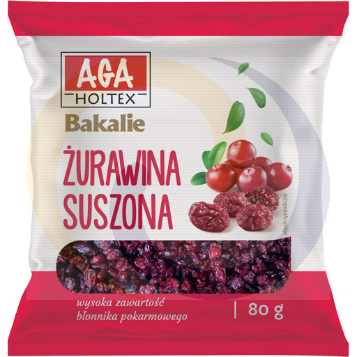 Aga Holtex gedroogde cranberry's 80g