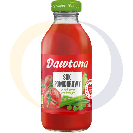 Tomatensap met selderij, glas 300ml / 12 stuks Dawton