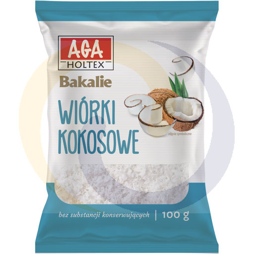 Кокосовая стружка 100г / 12шт Ага Холтекс