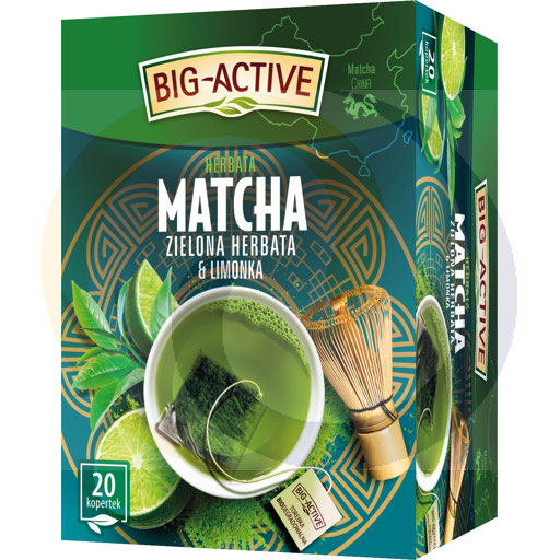 Big-Active Matcha groene thee & limoen