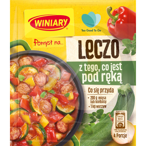 Winiary Idee voor letscho met alles wat je in huis hebt 35g