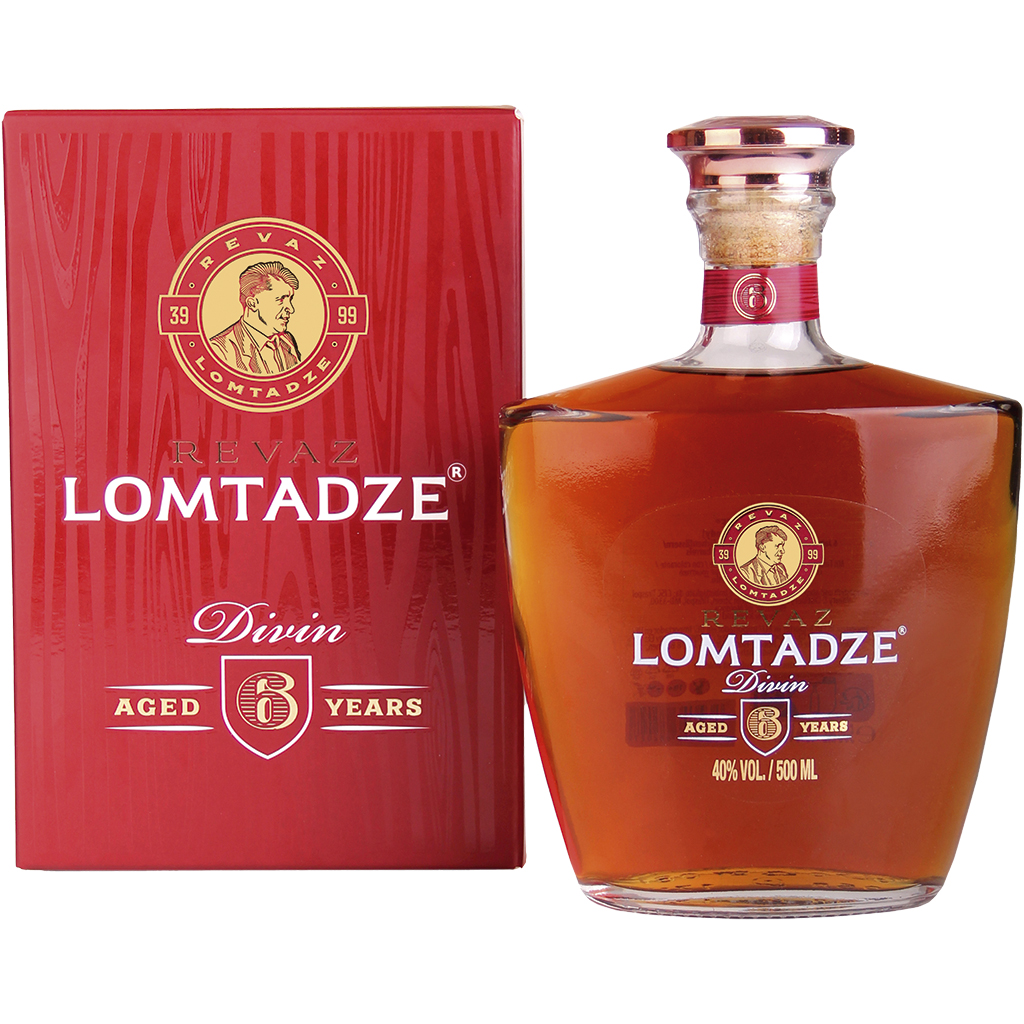 "LOMTADZE" Brandy 6 лет, 40% алк.
