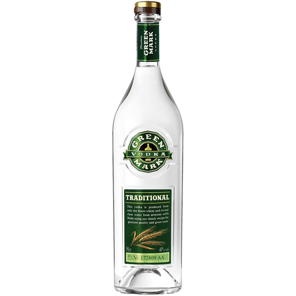 Wodka "GREEN MARK traditioneel", 40% vol.