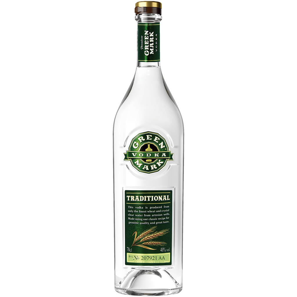Wodka "GREEN MARK traditioneel", 40% vol.