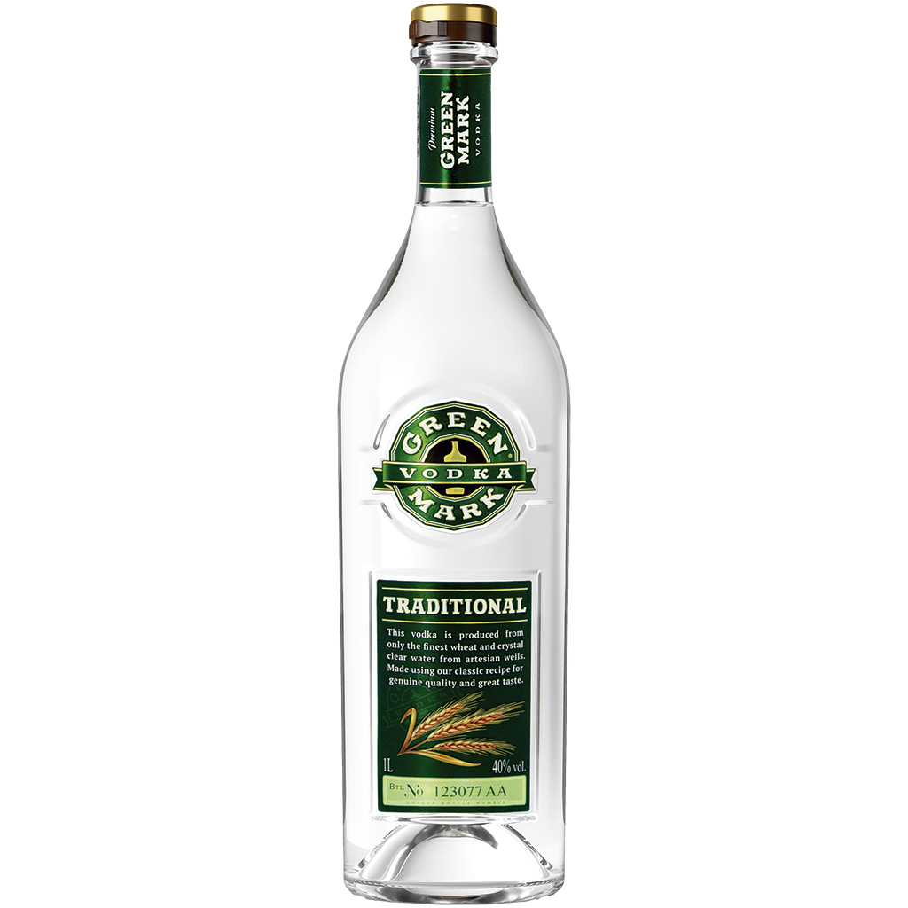 Wodka "GREEN MARK traditioneel", 40% vol.