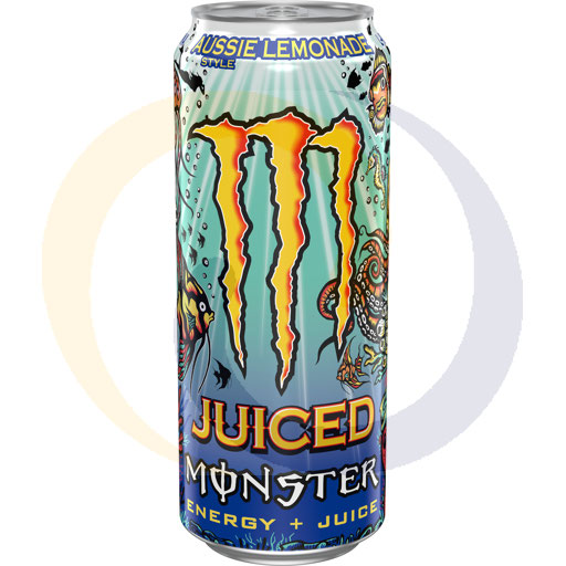 Monster Aussie Lemonade energiedrank 0,5l
