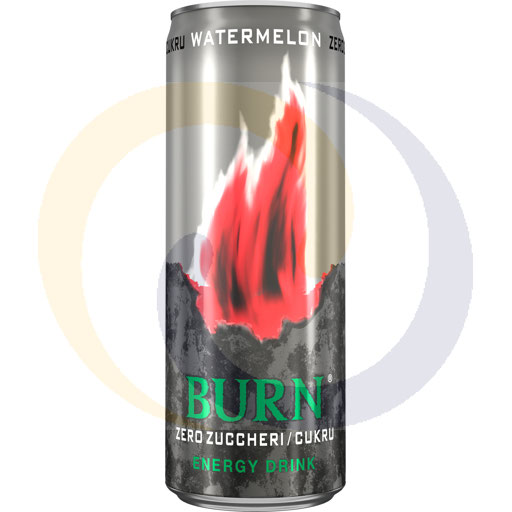 Энергетический напиток Burn Арбуз Ноль 0,25л/12с Coca-Cola