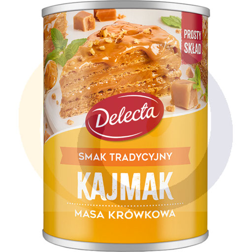 Kajmak fudge massa, traditionele smaak, 400g/6 stuks. Delecta