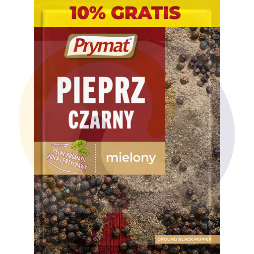 gemalen zwarte peper