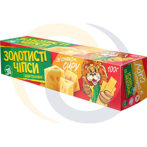 Jaivir Golden Chips goudgele chips met kaassmaak 100g