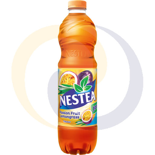 Tymbark Nestea zwarte thee-passievrucht-citroengras drank 1l