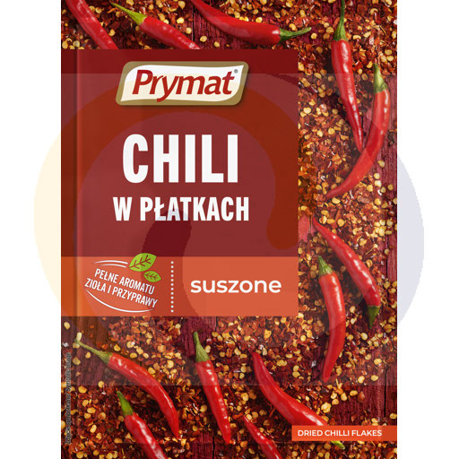 Перцы чили хлопья 10г/25шт Prymat