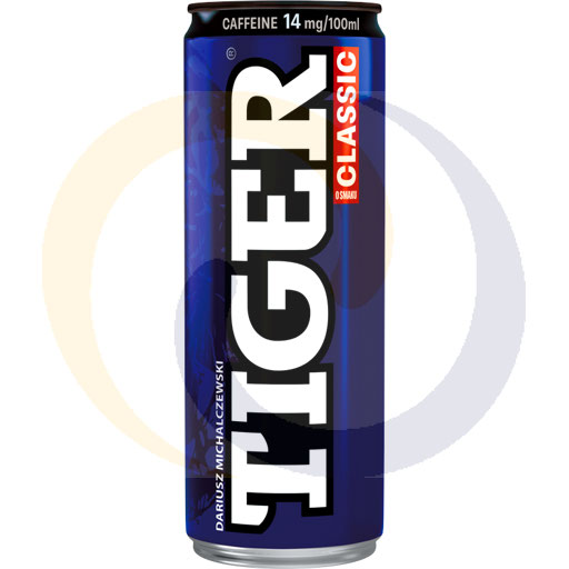 Tiger Classic low caffeine drankje blik 0,25l /12 stuks Masp