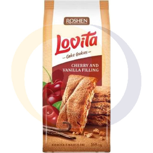 Roshen Lovita koekjes met kers en vanille 168g