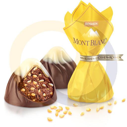 Candy Mont Blanc gezoet met sesam 1,0 kg/4 stuks Roshen
