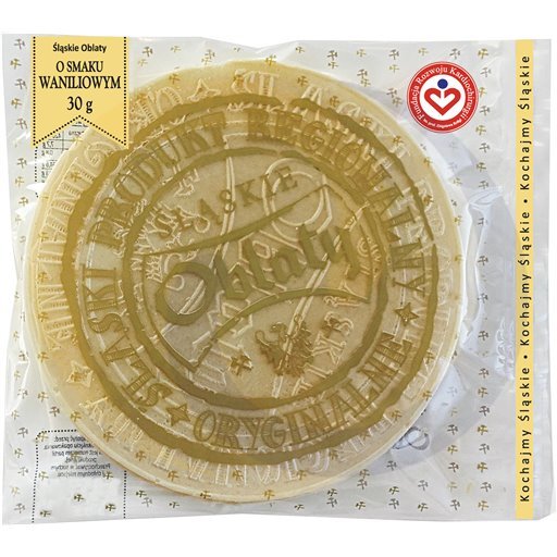 Vanille-geurende Silezische Oblaten 30 g