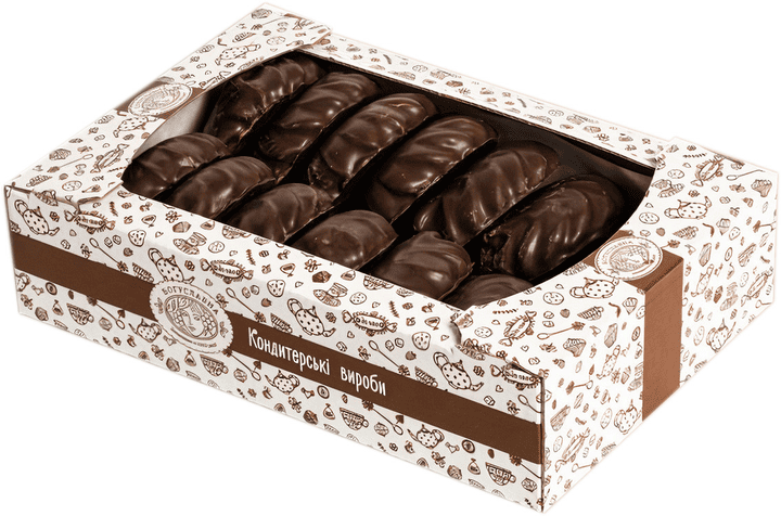 Boguslavna gechocolateerde zefir 450g