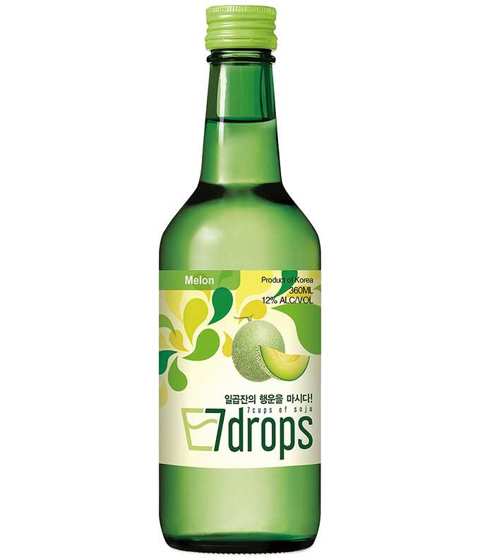 7 DROPS Soju meloen 12% 20x360ml
