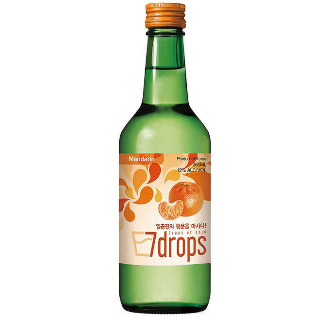 7 DROPS Soju mandarijn 12% 20x360ml