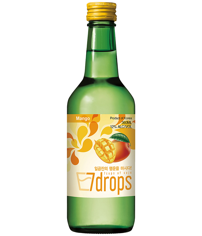 7 DROPS Soju mango 12% 20x360ml