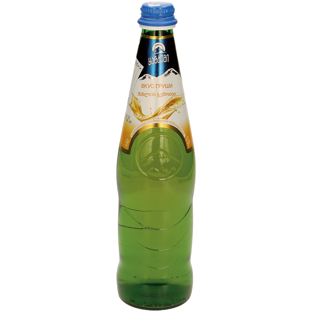 Koolzuurhoudende verfrissingsdrank met peren smaak.