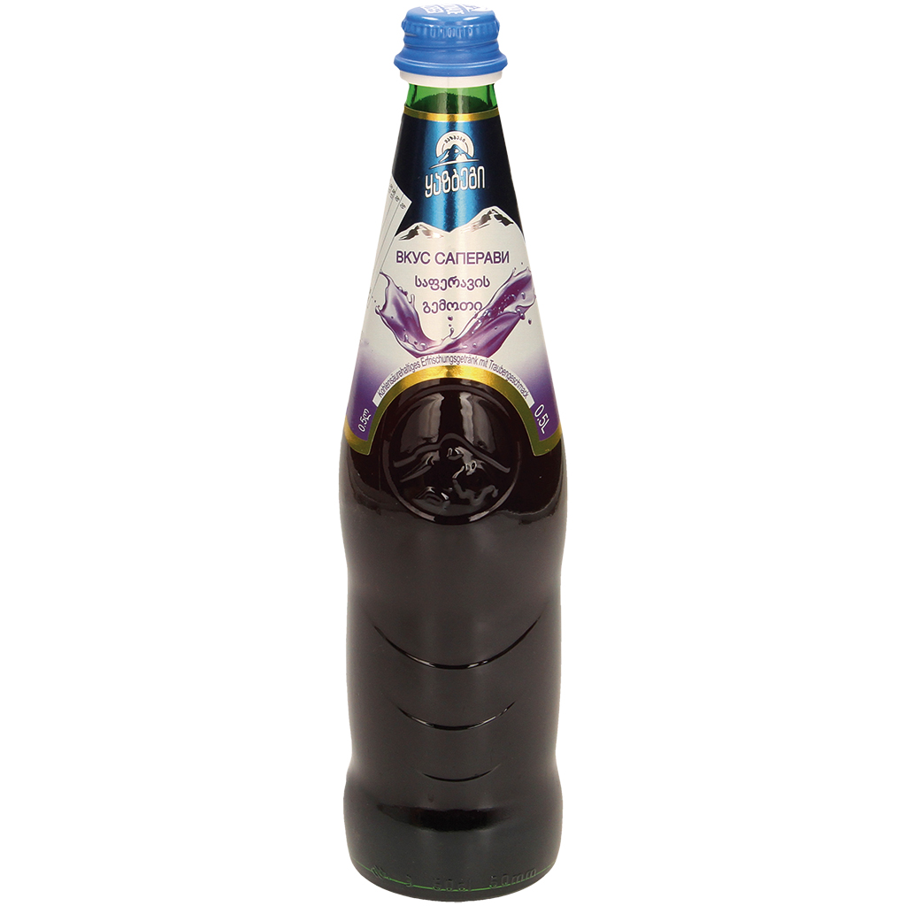 Koolzuurhoudende verfrissingsdrank met druiven smaak.