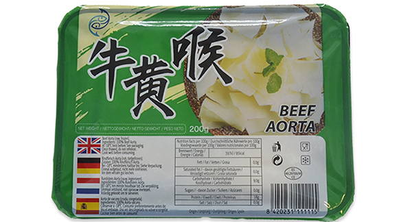 Runder Aorta Rauw 200g