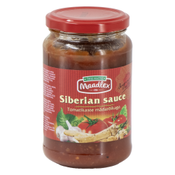 Maadlex Siberische saus met tomaat en mierikswortel 350g