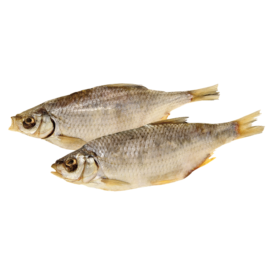 Плотва вяленая не потрошеная