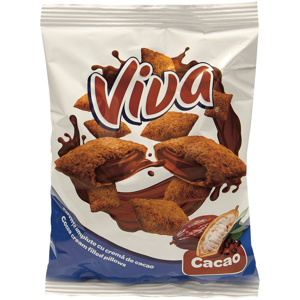 VIVA KUSSENS – Knapperige cacaohoudende graankussens met 50%