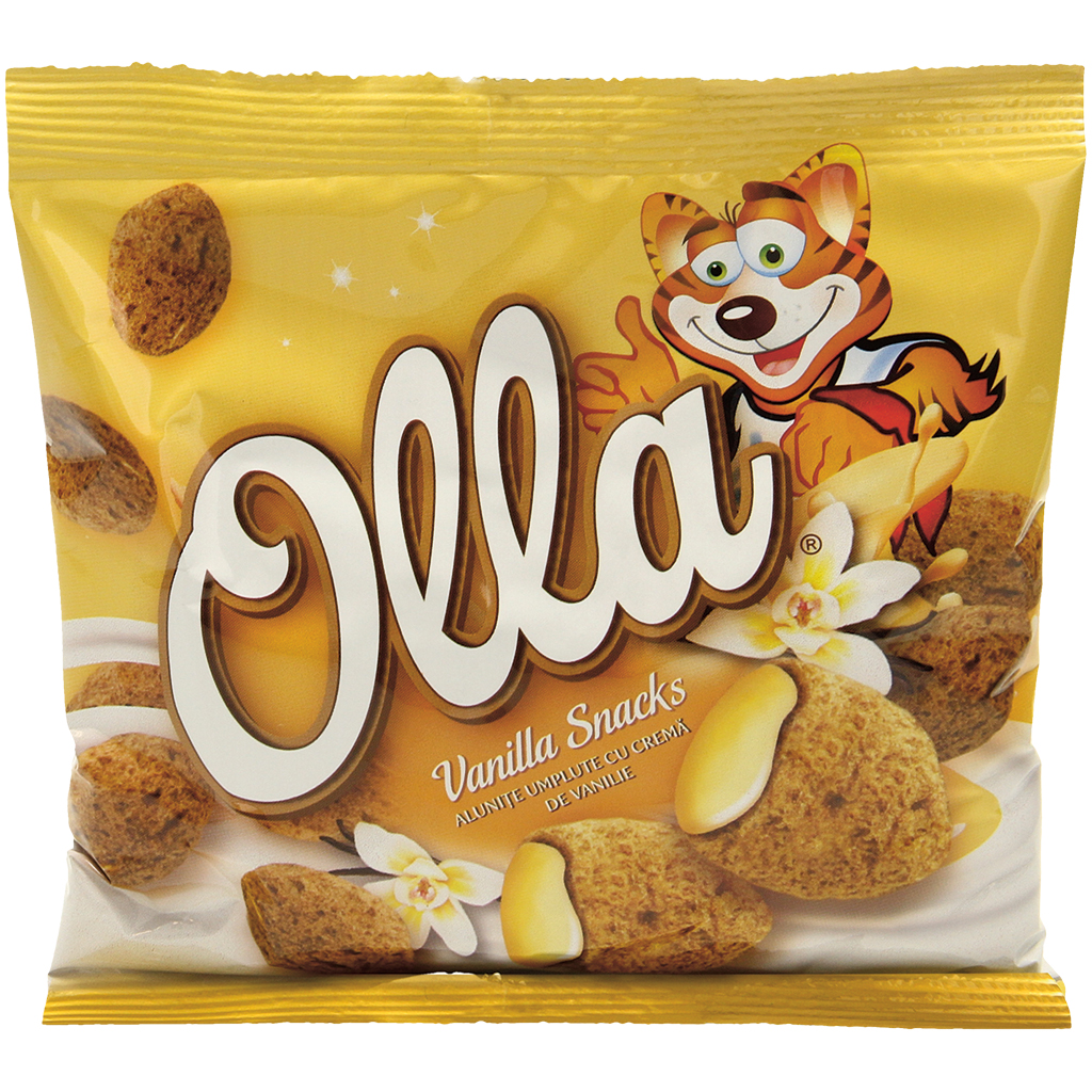 Olla Snacks - Хрустящие подушечки из круп и какао с 50% крем