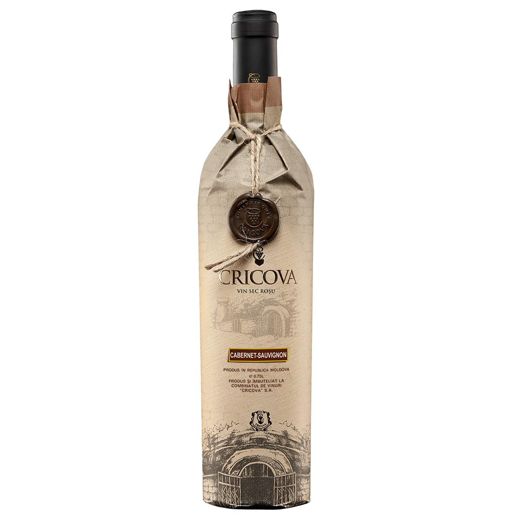CRICOVA Cabernet -Sauvignon Rode wijn uit Moldavië, droog