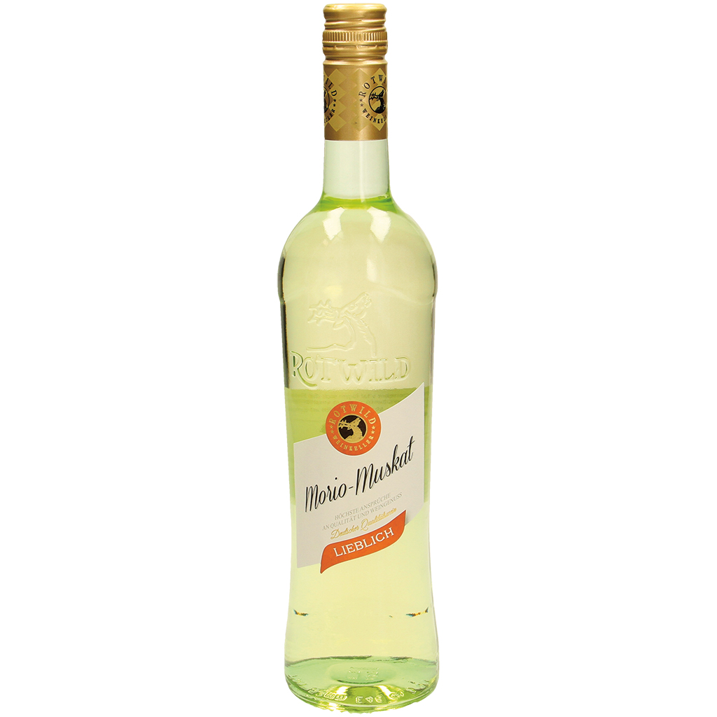 Morio Muscat witte wijn, half zoet