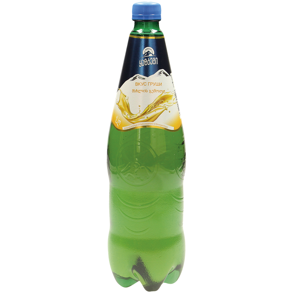 Koolzuurhoudende verfrissingsdrank met peer-smaak.