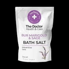 Соль морская для ванн с экстрактами череды и шалфея